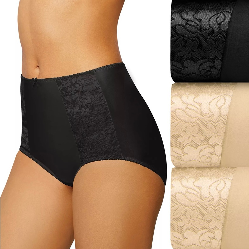 NWOT Bali Double Support Brief (3pk)